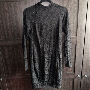 Forever 21 Black Lace Bodycon Dress